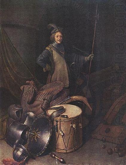 Gerard Dou Officer of the Marksman Society in Leiden china oil painting image